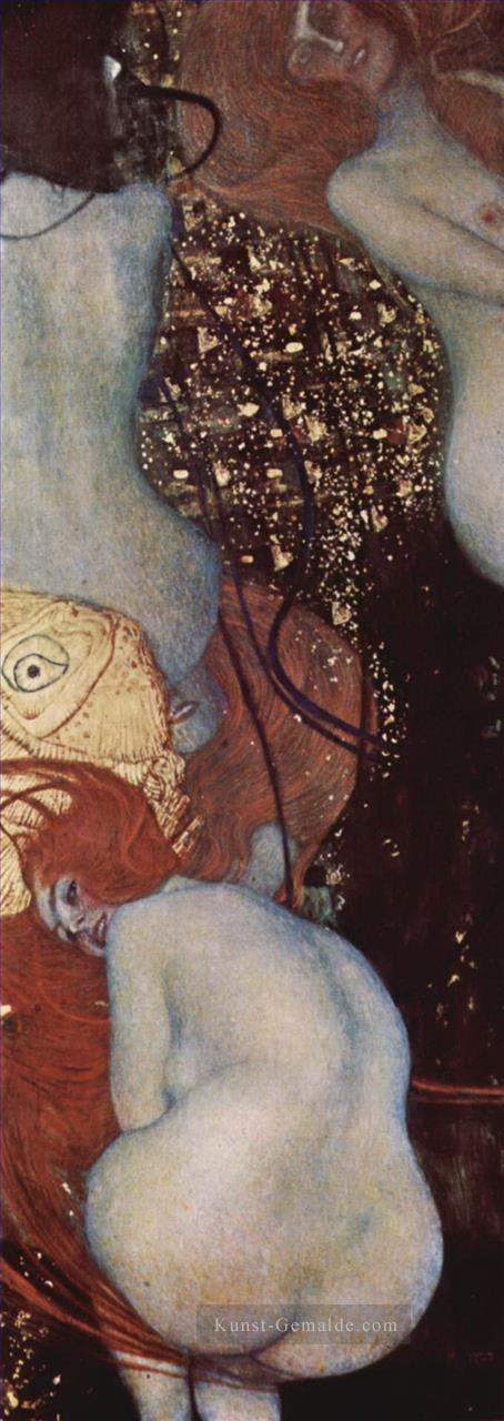 Goldfish kalt Gustav Klimt Nacktheit Impressionismus Ölgemälde